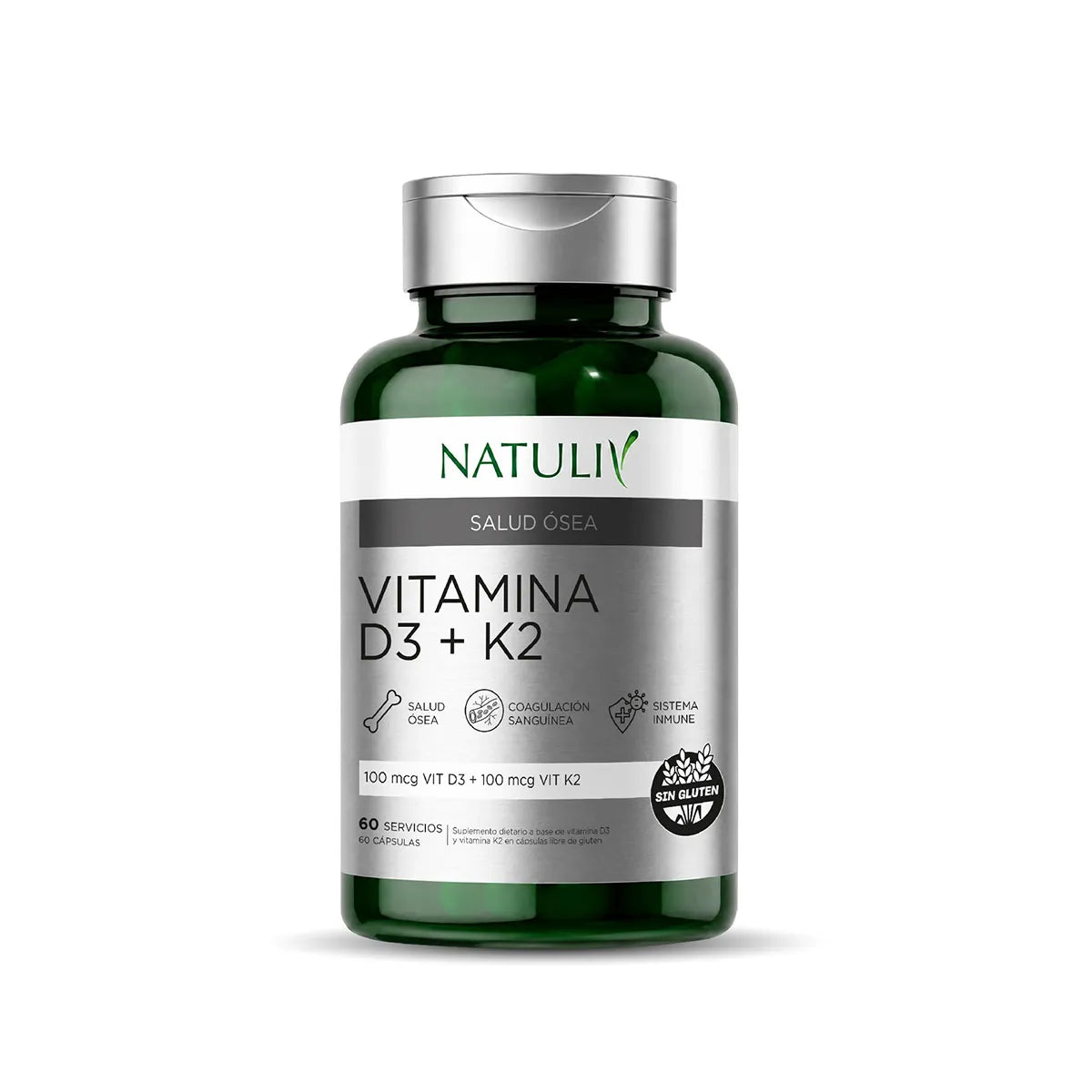 Vitaminas D3 + K2