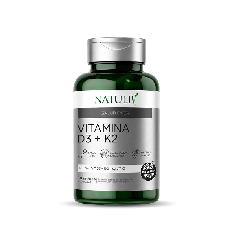 Vitaminas D3 + K2