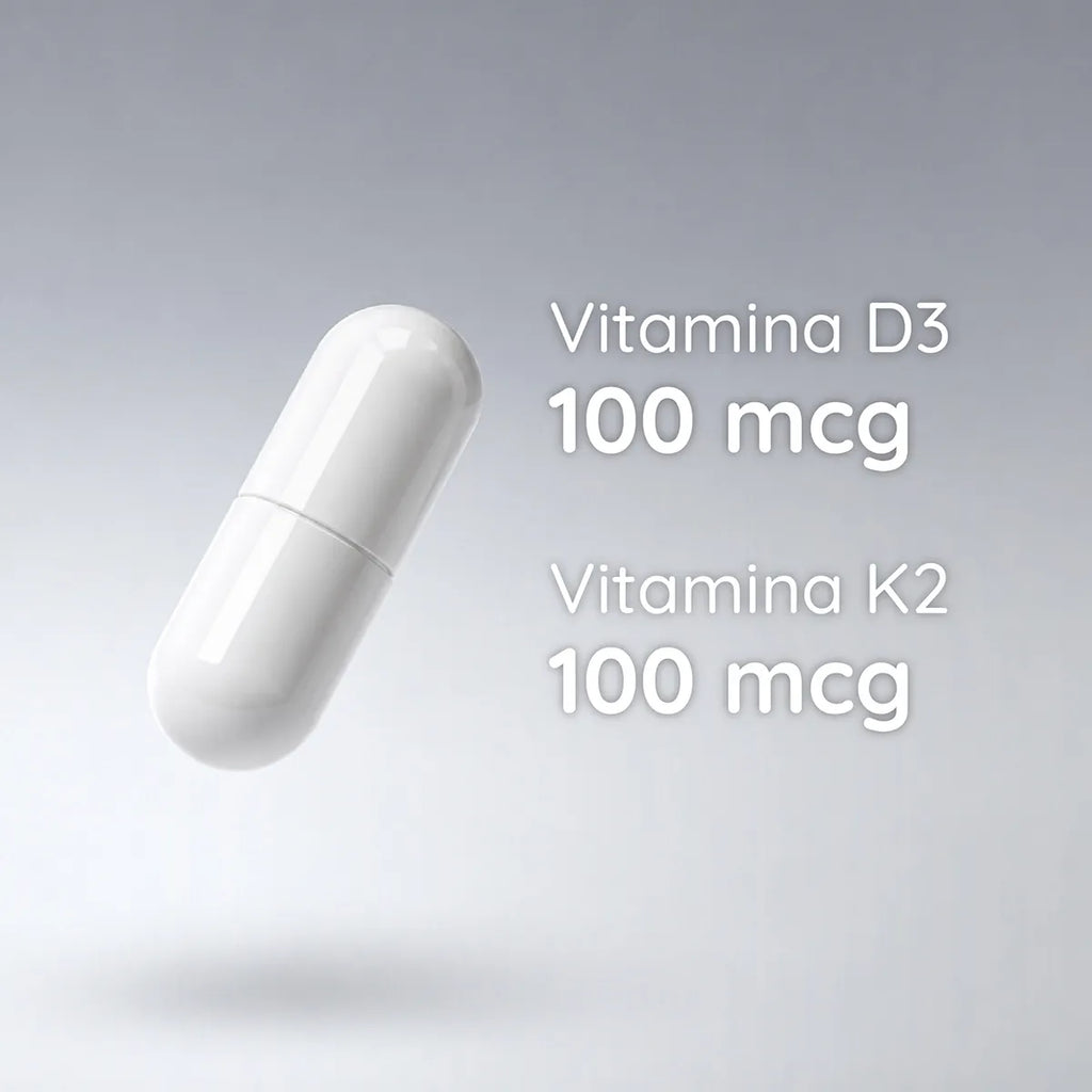 Vitaminas D3 + K2