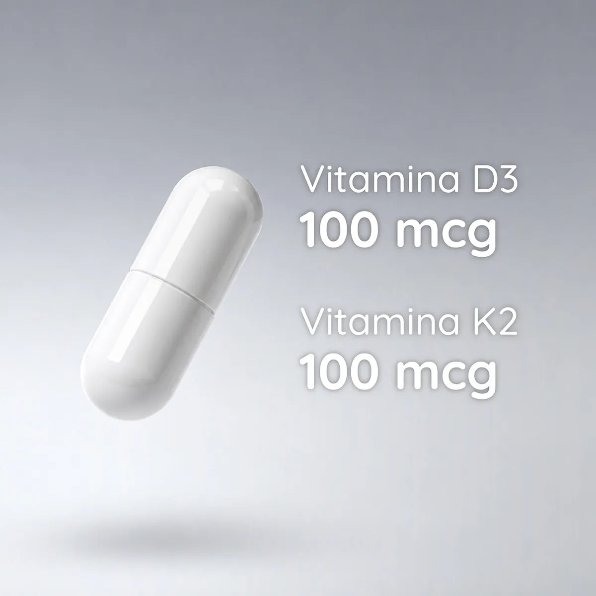 Vitaminas D3 + K2